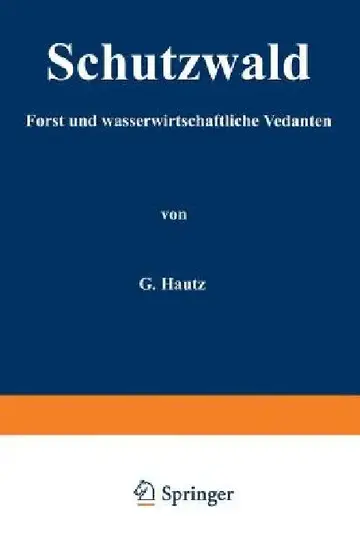 Cover of Schutzwald