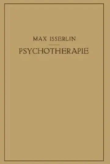 Cover of Psychotherapie