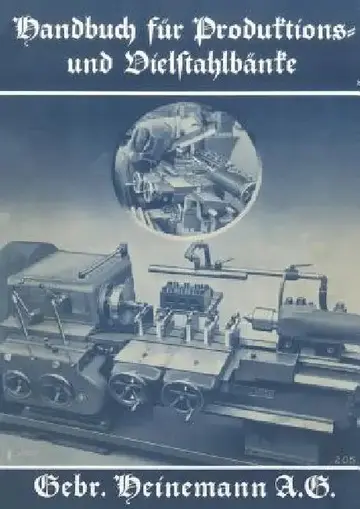 Cover of Handbuch Für Produktions- Und Vielstahlbänke