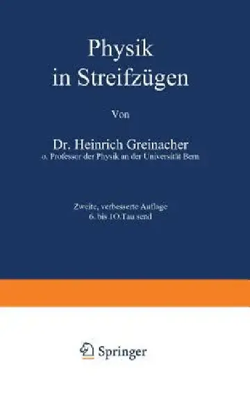 Cover of Physik in Streifzügen