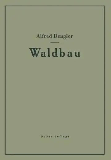Cover of Waldbau Auf Ökologischer Grundlage Ein Lehr- Und Handbuch