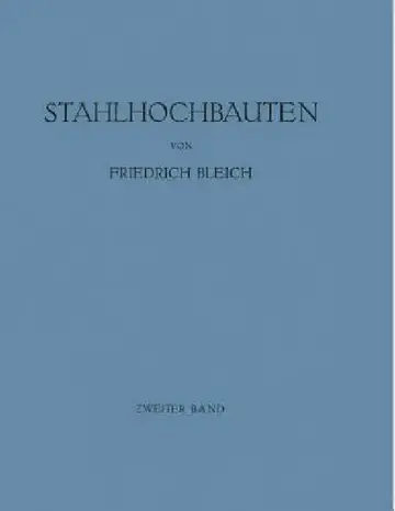 Cover of Stahlhochbauten