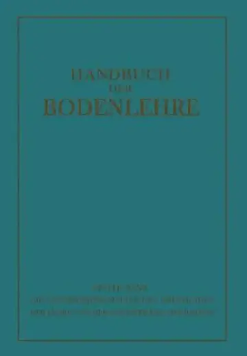 Cover of Die Naturwissenschaftlichen Grundlagen Der Lehre Von Der Entstehung Des Bodens