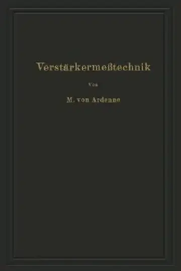 Cover of Verstärkermeßtechnik