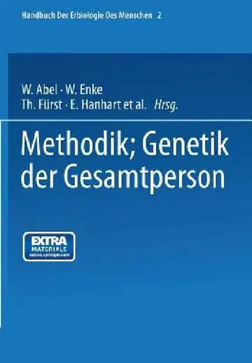 Cover of Methodik; Genetik Der Gesamtperson