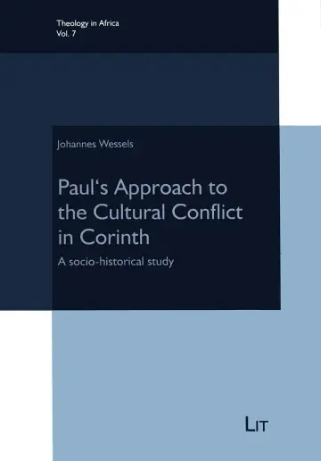 Cover of Paul's Approach to the Cultural Conflict in Corinth