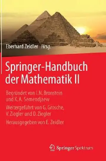 Cover of Springer-Handbuch Der Mathematik II