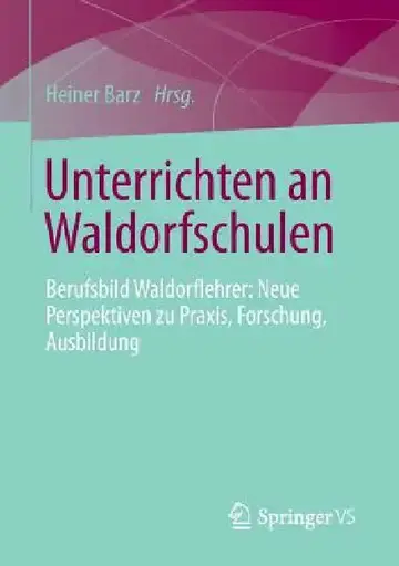 Cover of Unterrichten an Waldorfschulen