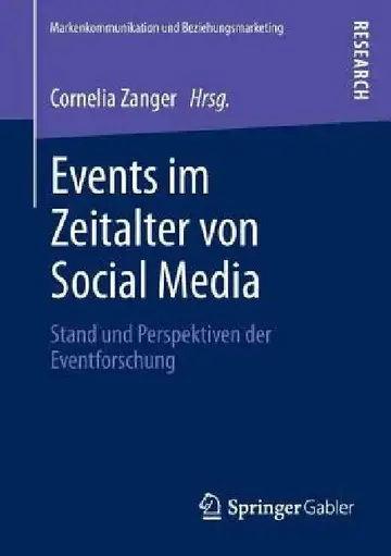 Cover of Events Im Zeitalter Von Social Media