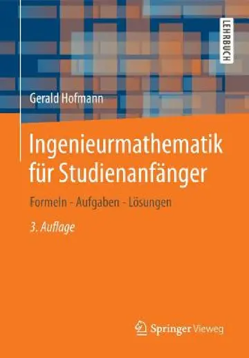Cover of Ingenieurmathematik Für Studienanfänger
