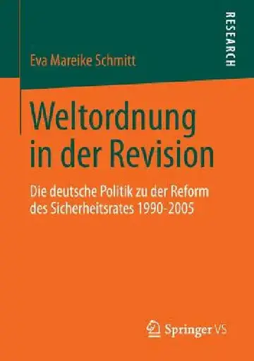 Cover of Weltordnung in Der Revision