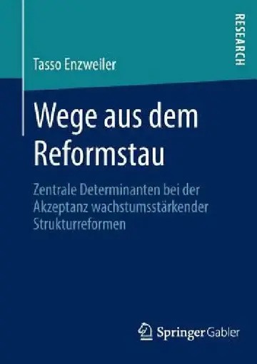 Cover of Wege Aus Dem Reformstau
