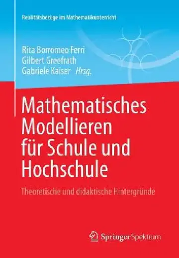 Cover of Mathematisches Modellieren Für Schule Und Hochschule