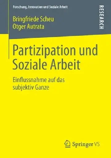 Cover of Partizipation Und Soziale Arbeit