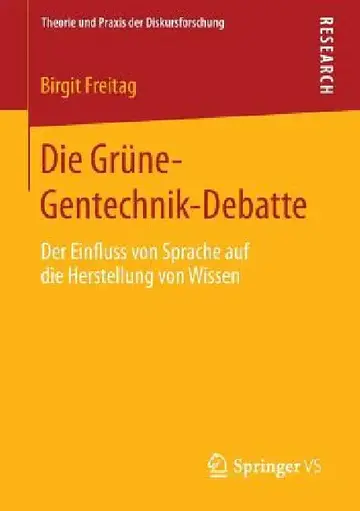 Cover of Die Grüne-Gentechnik-Debatte