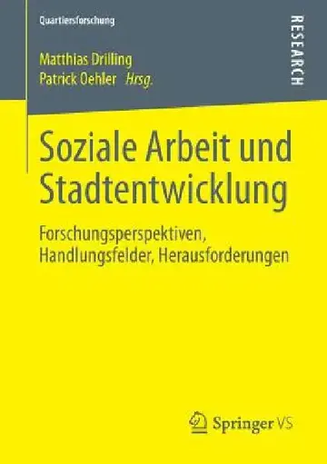 Cover of Soziale Arbeit Und Stadtentwicklung