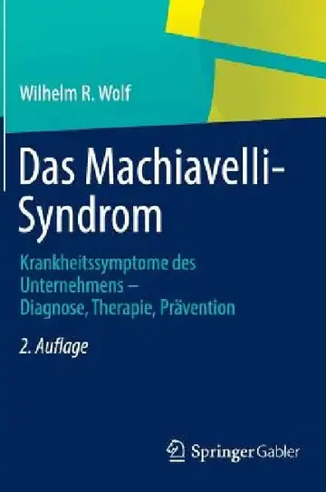 Cover of Das Machiavelli-Syndrom