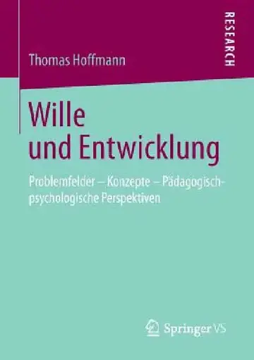 Cover of Wille Und Entwicklung