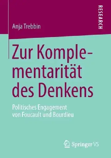 Cover of Zur Komplementarität Des Denkens