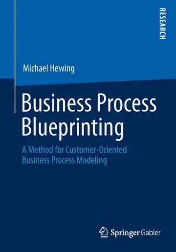 Cover of Business Process Blueprinting