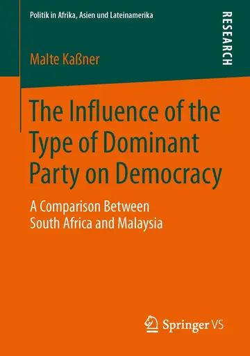 Cover of The Influence of the Type of Dominant Party on Democracy