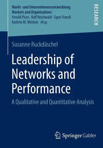 Cover of Leadership of Networks and Performance