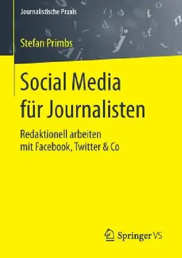 Cover of Social Media Für Journalisten