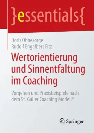 Cover of Wertorientierung Und Sinnentfaltung Im Coaching