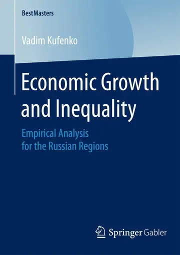 Cover of Economic Growth and Inequality