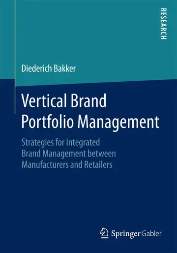 Cover of Vertical Brand Portfolio Management