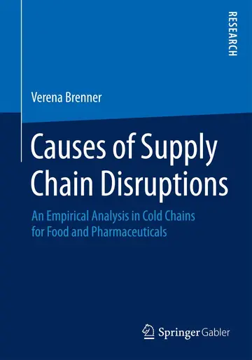 Cover of Causes of Supply Chain Disruptions