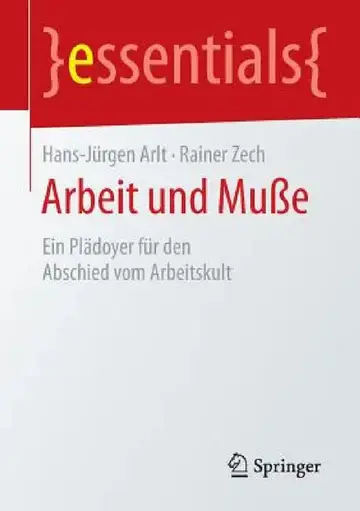 Cover of Arbeit Und Muße