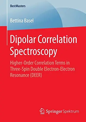 Cover of Dipolar Correlation Spectroscopy