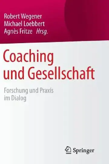 Cover of Coaching Und Gesellschaft