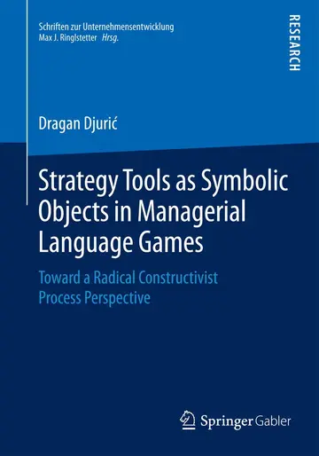 Cover of Strategy Tools as Symbolic Objects in Managerial Language Games