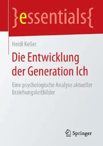 Cover of Die Entwicklung Der Generation Ich