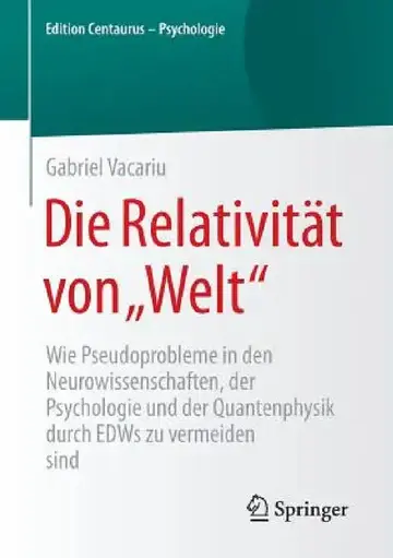 Cover of Die Relativität Von "Welt"