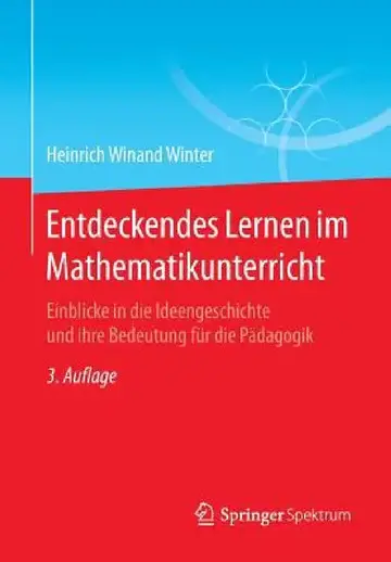 Cover of Entdeckendes Lernen Im Mathematikunterricht