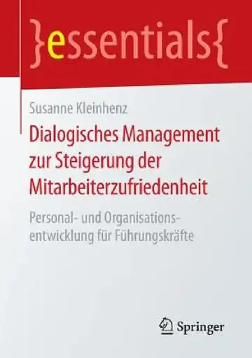 Cover of Dialogisches Management Zur Steigerung Der Mitarbeiterzufriedenheit