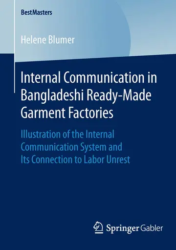 Cover of Internal Communication in Bangladeshi Ready-Made Garment Factories