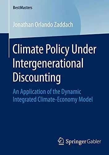 Cover of Climate Policy Under Intergenerational Discounting