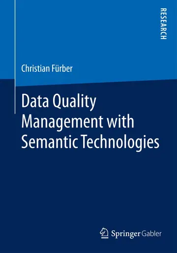 Cover of Data Quality Management with Semantic Technologies
