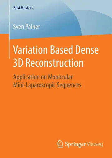 Cover of Variation Based Dense 3D Reconstruction