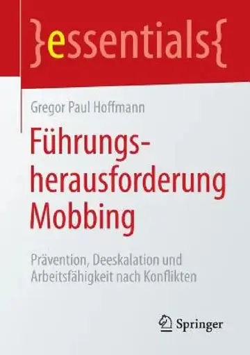 Cover of Führungsherausforderung Mobbing