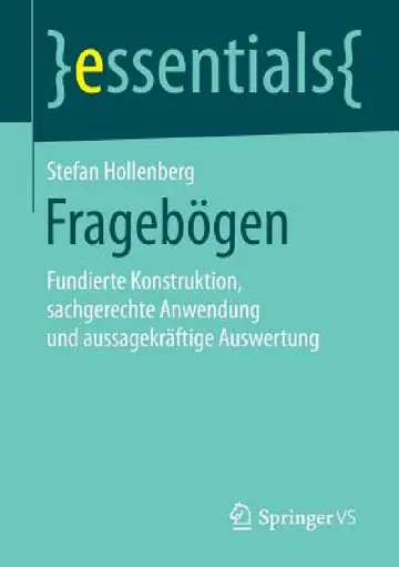 Cover of Fragebögen