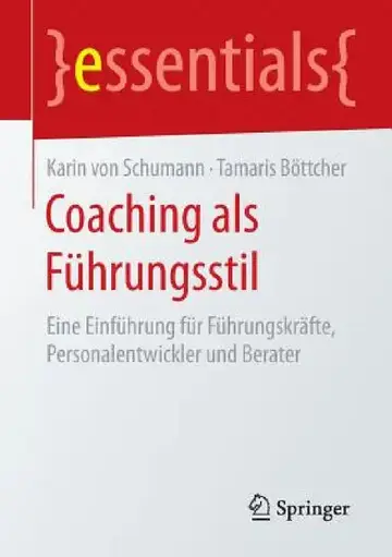 Cover of Coaching ALS Führungsstil