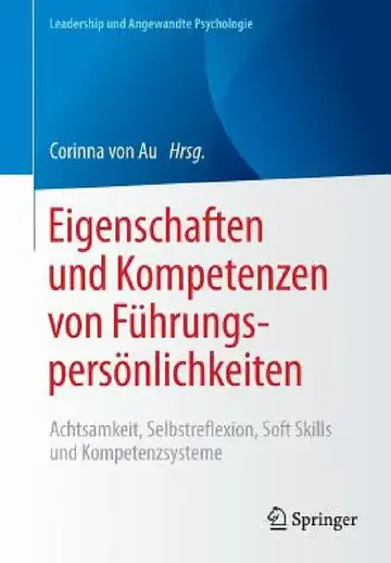 Cover of Eigenschaften Und Kompetenzen Von Führungspersönlichkeiten