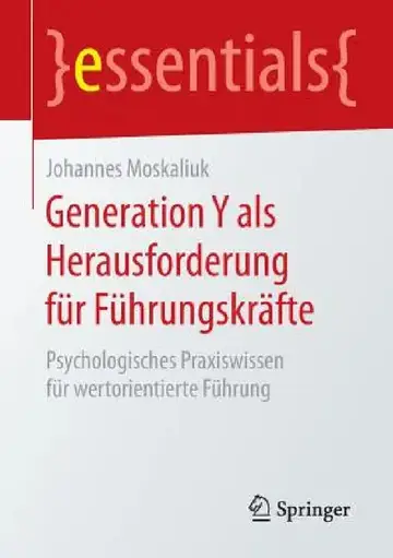 Cover of Generation Y ALS Herausforderung Für Führungskräfte
