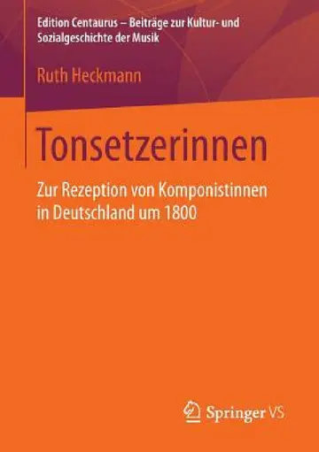 Cover of Tonsetzerinnen