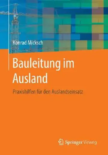 Cover of Bauleitung Im Ausland